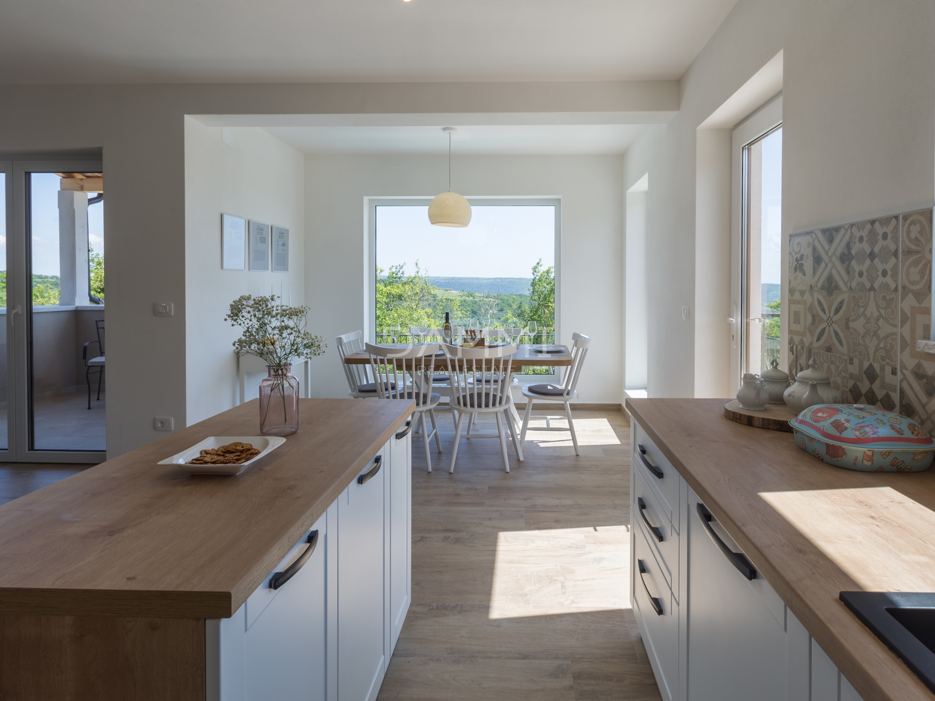 ISTRIEN, BUJE - Wunderschöne Villa mit Blick auf das Meer und die Natur